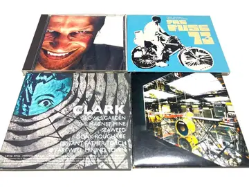 WARP CD 4장 APHEX TWIN BATTLES CLARK 새상품급