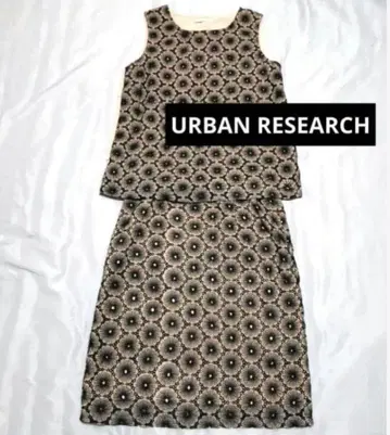 URBAN RESEARCH 모티브 자수 셋업