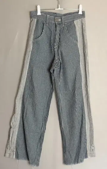 로데오 크라운 리메이크풍 히코리 데님 팬츠 XS