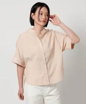 택 포함 새상품 유나이티드 애로우즈 스키퍼 하프 슬리브 셔츠