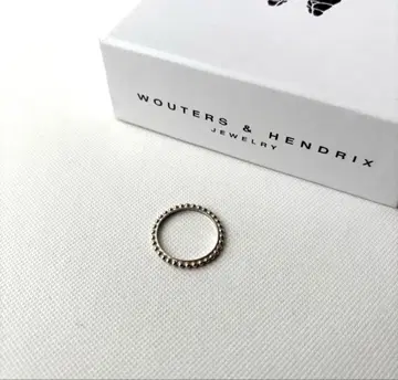 최종 가격 인하 우터스 & 헨드릭스 실버 볼 반지 wouters
