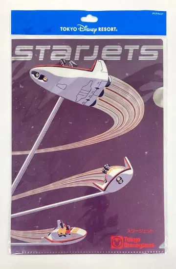 도쿄 디즈니랜드 클리어 홀더 STARJETS Forever!/투모로우랜드