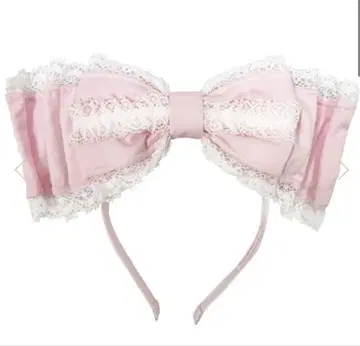 Angelic Pretty 리본 머리띠 핑크