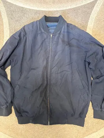 LACOSTE 리버서블 블루종 자켓