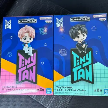 TinyTAN DNA 모니터 탑 피규어 A세트 미개봉 종이상자 포장