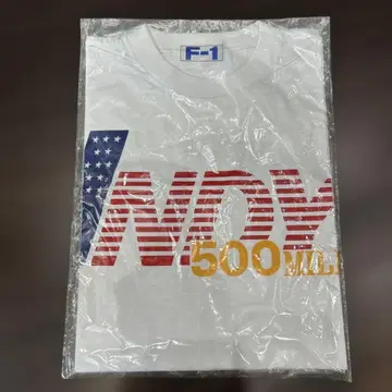 F1 500MIL 기념T셔츠 화이트 새상품 봉입