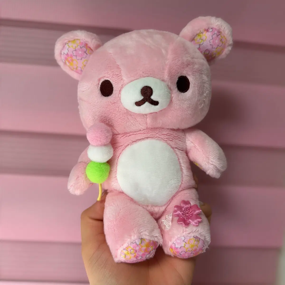 리락쿠마 벚꽃시리즈 봉제인형