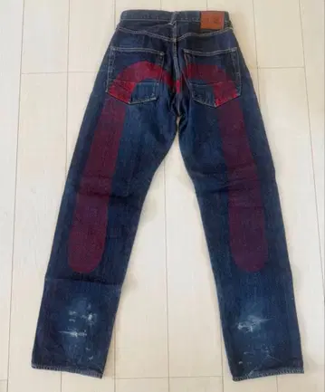 EVISU 데님 일본제 코튼 100% 데님