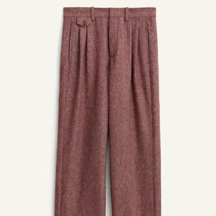 ZARA 헤링본 울팬츠 EU44 새제품