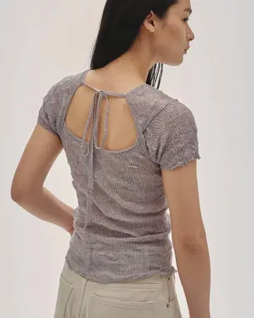 TODAYFUL 2way Sheer Knittops