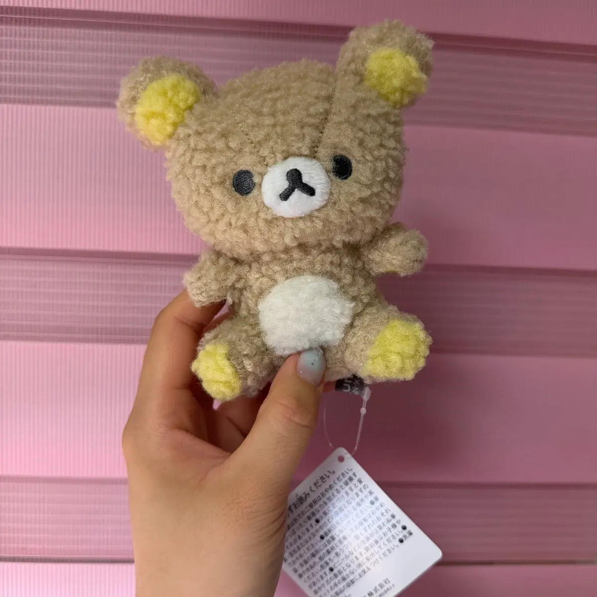 리락쿠마 모코모코 봉제인형