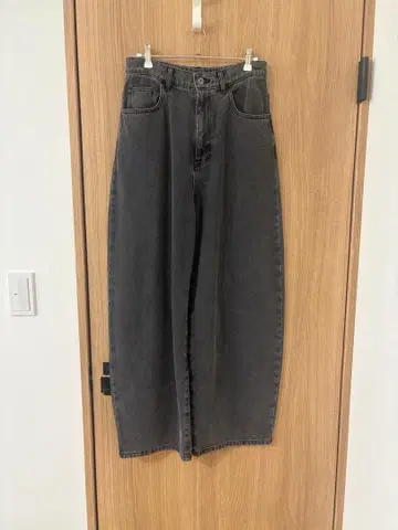 렙심 데님 팬츠 블랙 L 사이즈