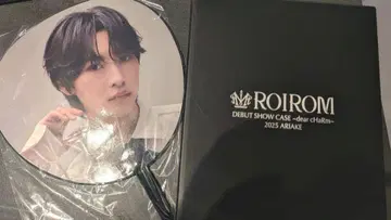 ROIROM DEBUT SHOW CASE 부채 응원봉 세트