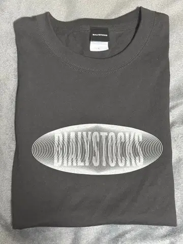 BIALYSTOCKS 단독 공연 부도칸 T셔츠 차콜 블랙 L