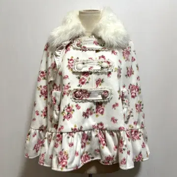 리즈멜로 LIZ LISA x My Melody 00s 콜라보 케이프 코트