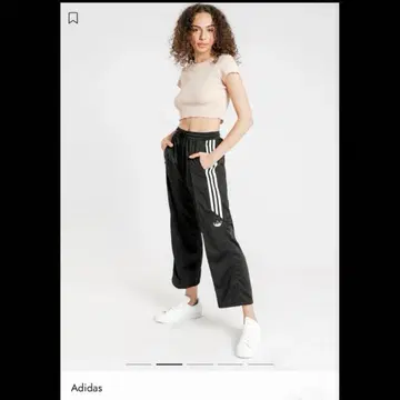 adidas 블랙 저지 팬츠 FM1910 L 사이즈