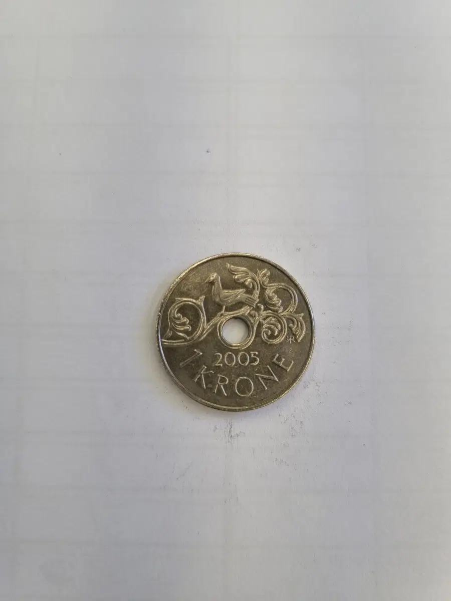 2005년 1 크로네 주화