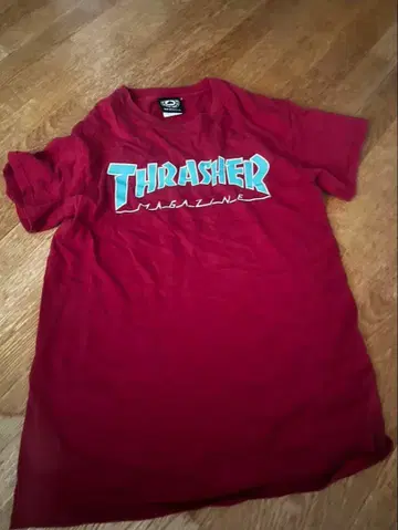THRASHER MAGAZINE 티셔츠 레드 L