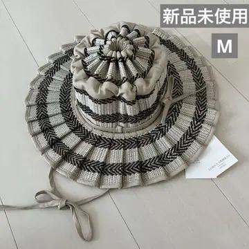 [미사용 새상품] LORNA MURRAY 밀짚모자 M 사이즈