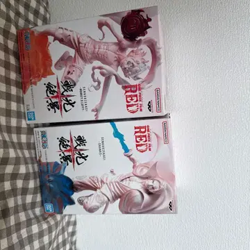 원피스 전광절경 피규어 2종 세트 루피 샹크스