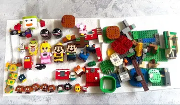 레고 LEGO 마리오 마리오 루이지 피치 공주