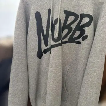 MOBB. 후드티 그레이