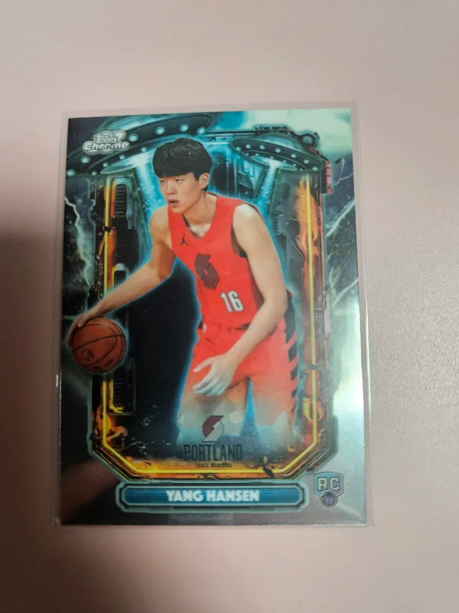 NBA)양한센 2026 탑스 Cosmic 루키 카드