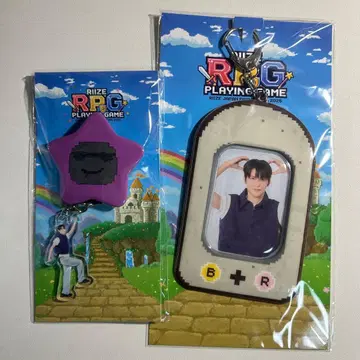 RIIZE RPG 팬미팅 사진 카드 케이스 참 포함 캔뱃지 은석