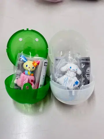미사용 새상품 산리오 키링 행거 / 시나모롤 & 우사하나 2개 세트