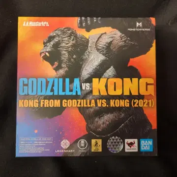 BANDAI SPIRITS S.H.MonsterArts 고질라 VS 콩 콩(2021)