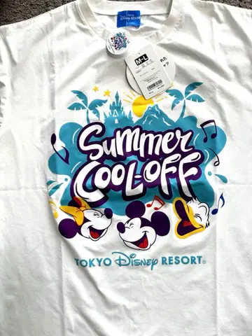 도쿄 디즈니 리조트 T셔츠 Summer COOL OFF