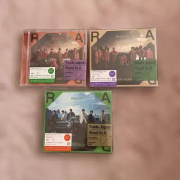 TravisJapan 1st album Road to A 묶음 판매