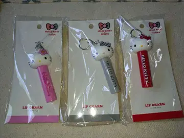 HELLO KITTY 3COINS 립 참 3종 세트