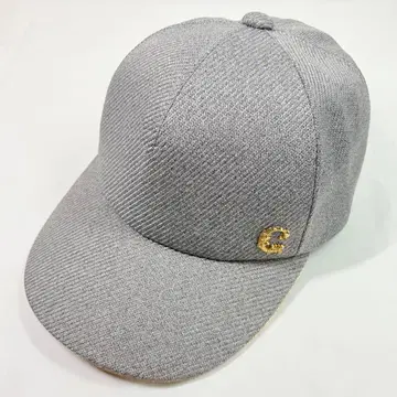 CA4LA HKCAP4 C 금 로고 카시라 캡 모자 그레이