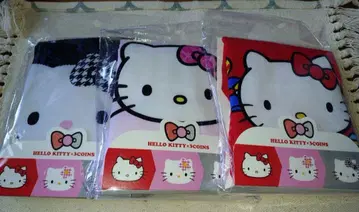 HELLO KITTY 3COINS 에코백 3개 세트