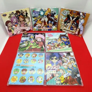 오비 포함 디지몬 어드벤처 02 싱글 CD 묶음 판매 주제가 삽입곡