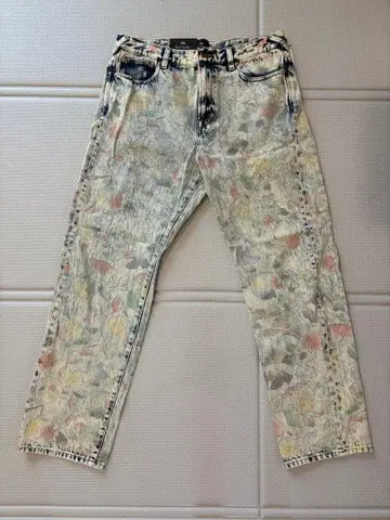 [ 미사용 ] PS 폴스미스 Bleach Denim Floral