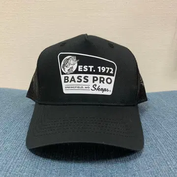 [ 새상품 USA 정품 ] Bass Pro Shops 메쉬 캡 블랙