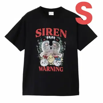 치이카와 (먼작귀) 세이레인 T셔츠 S WARNING 인어섬의 비밀 영화