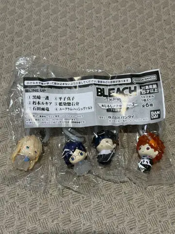 BLEACH 천년혈전편 메지루시 액세서리 3종 4개 세트