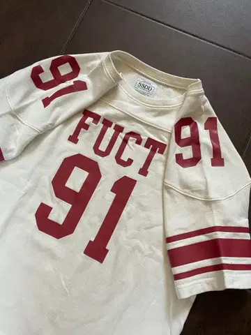 FUCT 풋볼 셔츠 팩트 SSDD 새상품급 사이즈 M