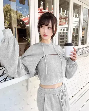 셰리미 맨투맨 셋업