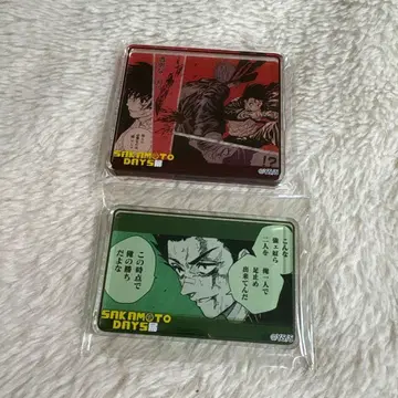 SAKAMOTO DAYS전 아크릴 mini블록 나구모&라 헤이스케