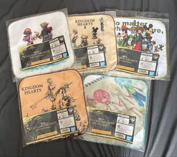 제일복권 KINGDOM HEARTS 20th 핸드 타월 5종