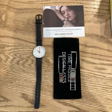 ARNE JACOBSEN WATCHES 손목시계 벨트 2종류