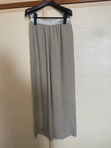 Gabardine K.T 이지 와이드 팬츠 베이지 7호