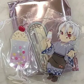 귀멸의 칼날 크림 소다 파를러 아크릴 스탠드 우즈이 텐겐 ufotable