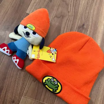 PaRappa the Rapper 비니 & 봉제 인형 니트 모자