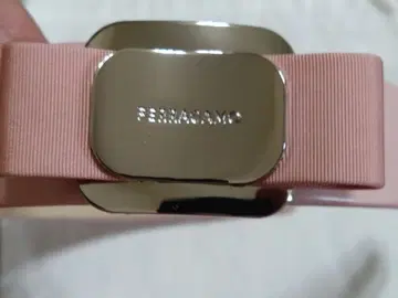SalvatoreFerragamo 바라 머리띠 핑크 미사용 새상품 이탈리아제