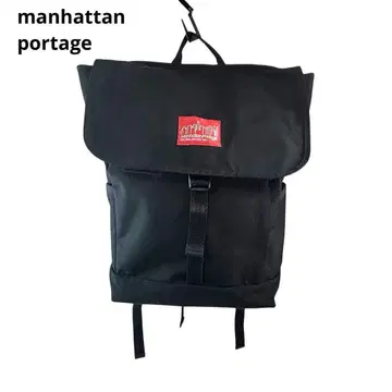 ManhattanPortage 맨해튼 포티지 백팩 블랙